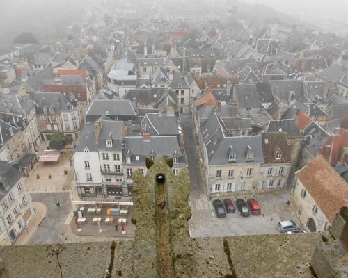 14. Vue des tours