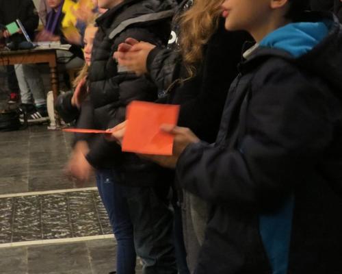...pour dire sa joie de célébrer le Seigneur
