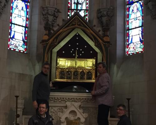 Benediction stele Nouvelle Confrerie 1 nov 2015 00