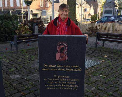 Benediction stele Nouvelle Confrerie 1 nov 2015 06