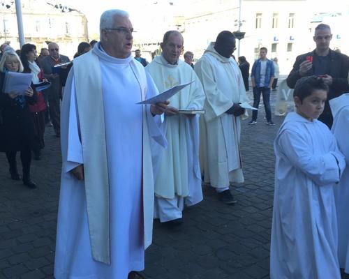 Benediction stele Nouvelle Confrerie 1 nov 2015 12