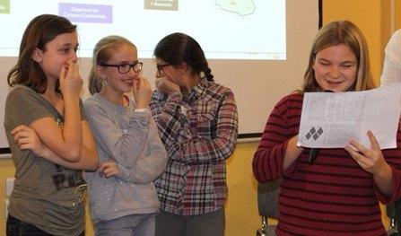 présentation d'une équipe de JT  de Saint Amand