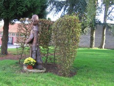 La statue de Benoît