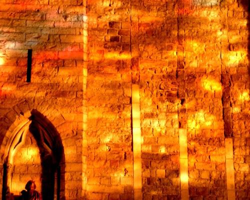 Lumière divine à Notre-Dame...