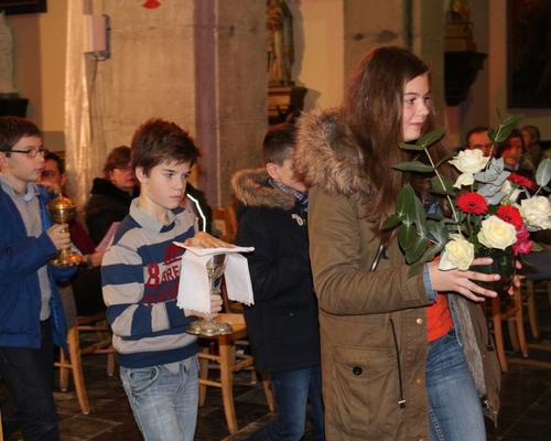 des fleurs, le calice  ....