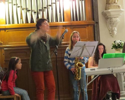 La musique avec des jeunes...