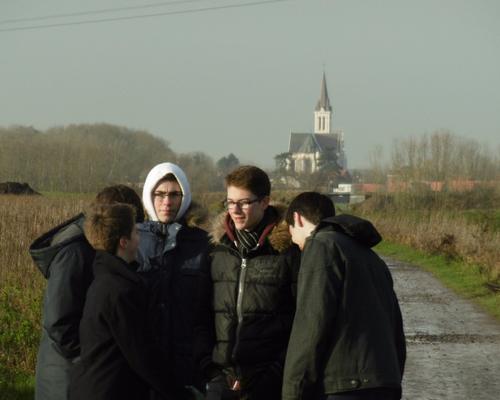 Balade dans les champs.