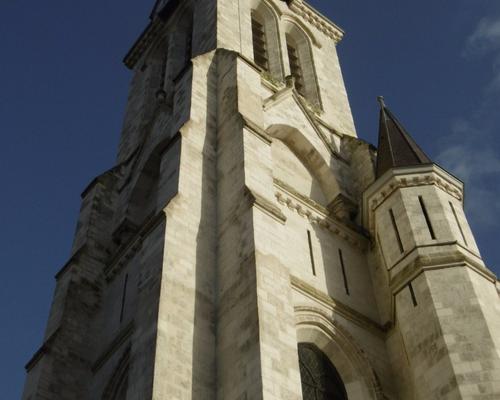 Le clocher de l'église.