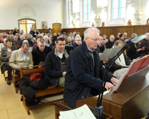 Dominique Artielle, organiste titulaire des grandes orgues de la cathédrale