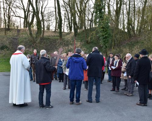 Chemin de Croix 2016 à Condé 71