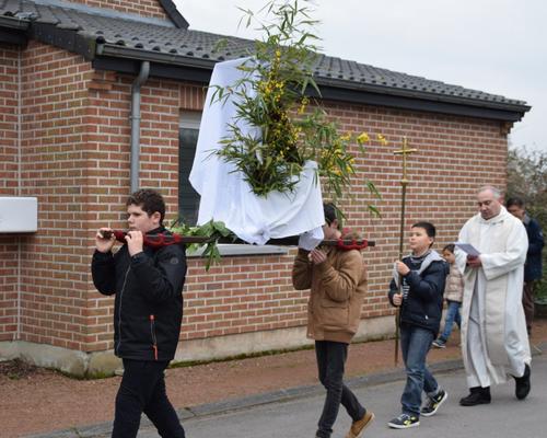 Procession icone Bon Pasteur 2 avr 2016 16