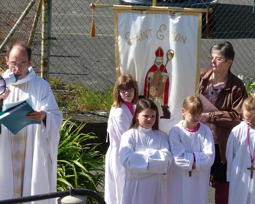 Saint Etton, ce moine Irlandais, qui s'est fait "notre Bon Samaritain" dans les années 600.