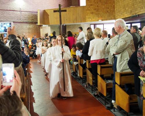 Procession des enfants