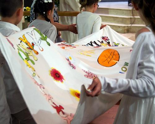 Nappe de l'eucharistie