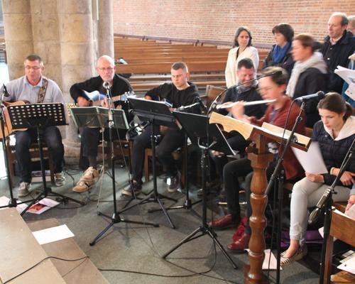 Les musiciens.