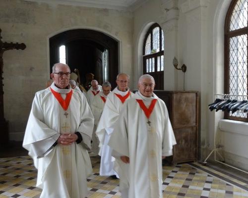 sortie de la sacristie