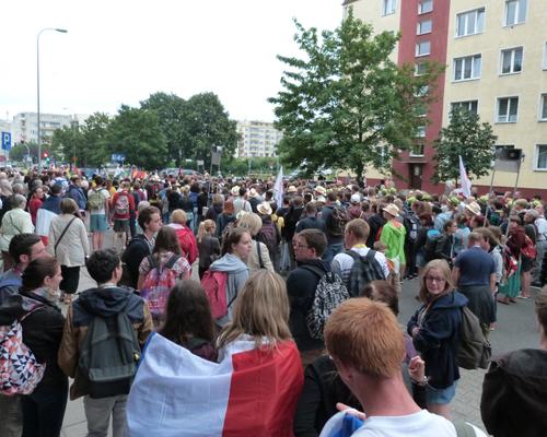 P1130834 chemin de croix dans les rues de Gdynia