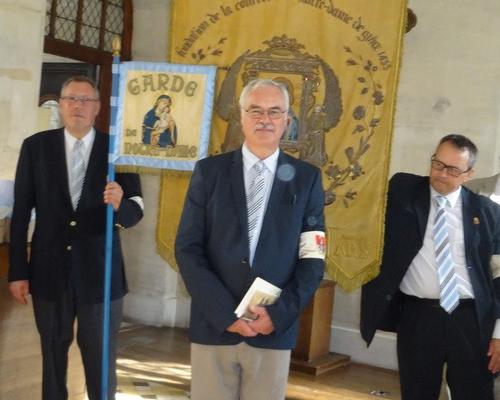 Frédéric Feutry, président de la "Garde ND" 