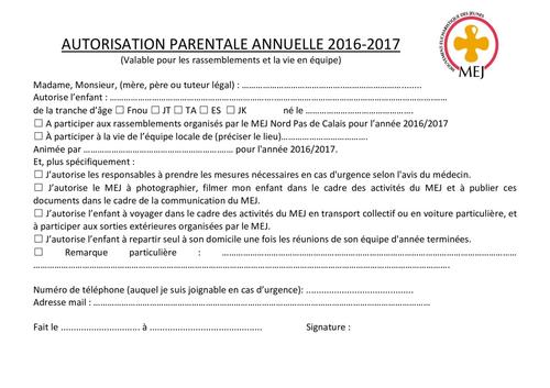 autorisation parentale MEJ -2016-2017  pdf