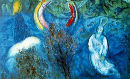 buisson ardent chagall