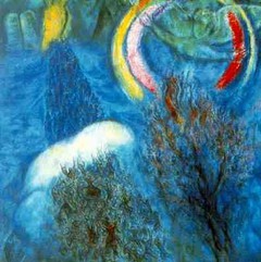 buisson ardent chagall détail 2