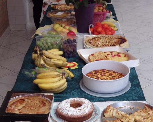 le buffet de desserts