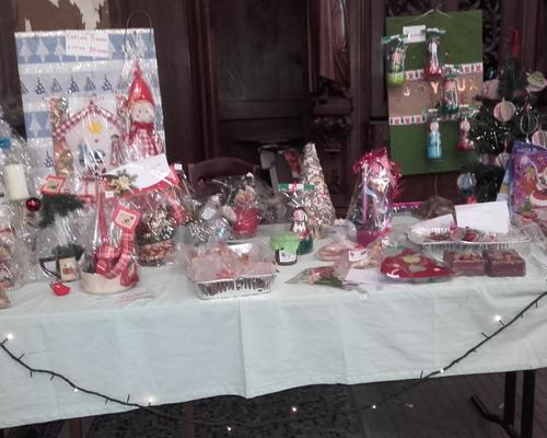Le stand de vente de l'ACE