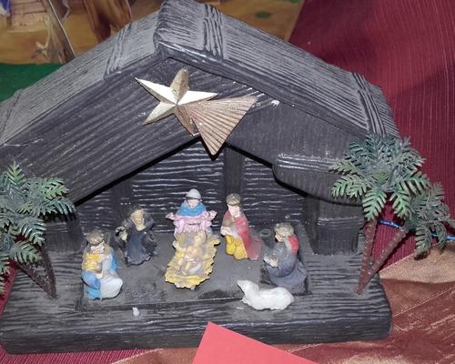 Crèche réalisée par une enfant