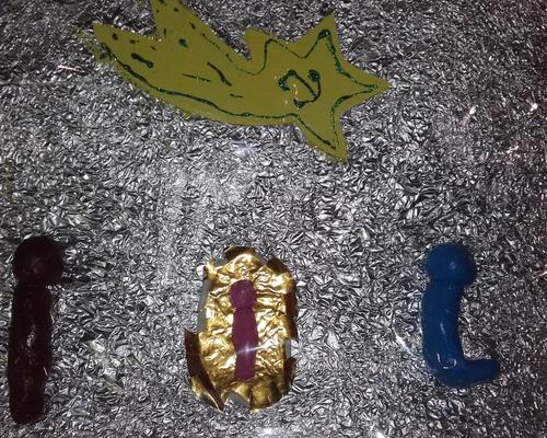 Crèche réalisée par une enfant