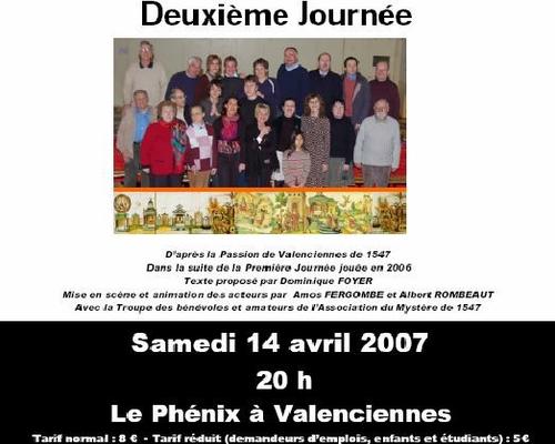 affiche deuxième journée
