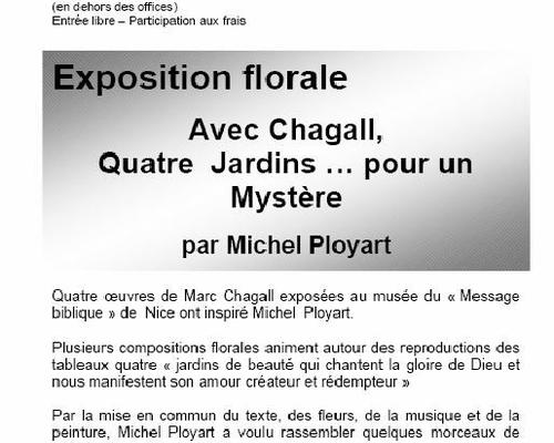 exposition florale