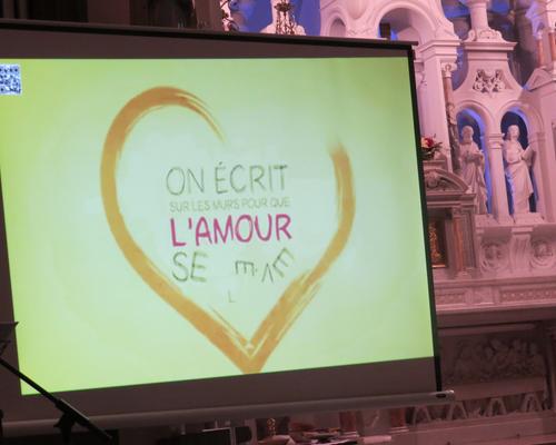 ... pour dire l'AMOUR...