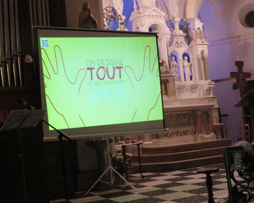"ON DESSINE TOUT
CE QU'ON VOUDRAIT DIRE"