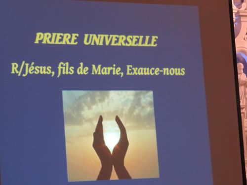 ...prière universelle.