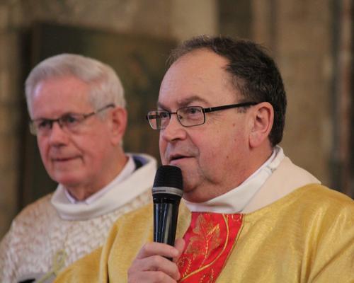 Mot d'accueil par l'abbé Masclet.