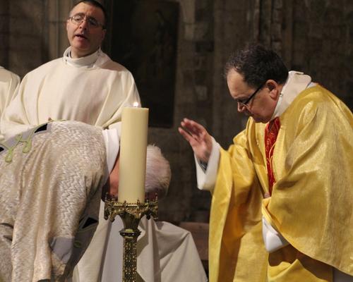 Bénédiction du diacre pour la lecture de l'Evangil