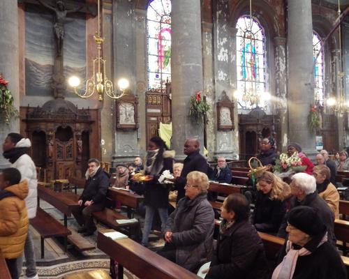 procession des offrandes