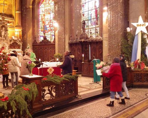 procession des offrandes