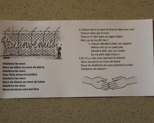 Abattons les murs!