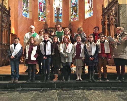 2017-01-22 - Premie#res communions a# Vieux-Reng -