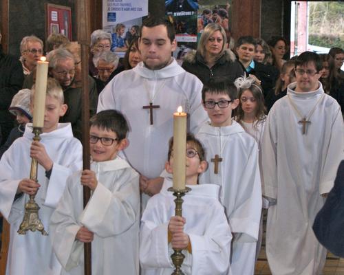 2017-02-05 - Messe familles - 1e#re communion SC -