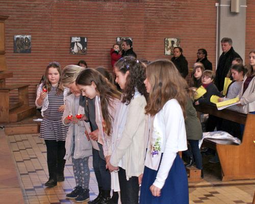 2017-02-05 - Messe familles - 1e#re communion SC -