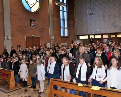 2017-02-05 - Messe familles - 1e#re communion SC -