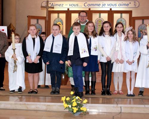 2017-02-05 - Messe familles - 1e#re communion SC -