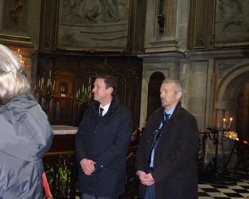 Monsieur le Premier Secrétaire (sur la gauche) 