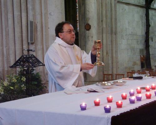 Messe célébrée par Michel