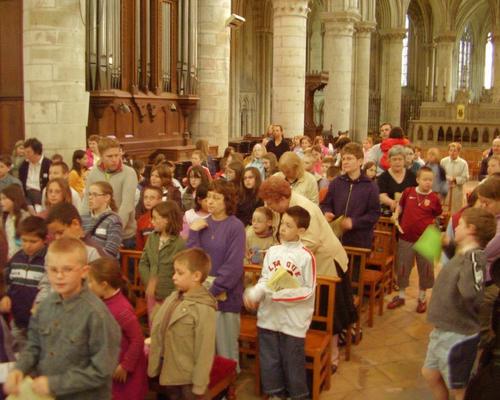 messe à la cathédrale
