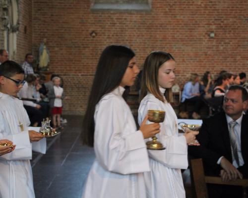 Procession des offrandes.
