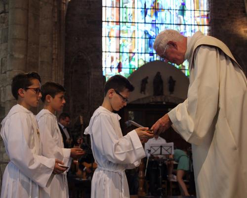 Procession des offrandes.