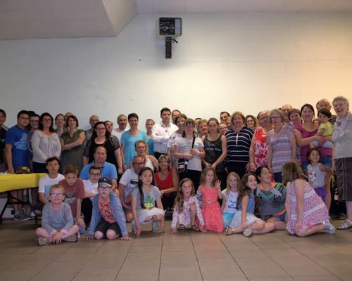 Repas messe familles fin 17 juin 2017